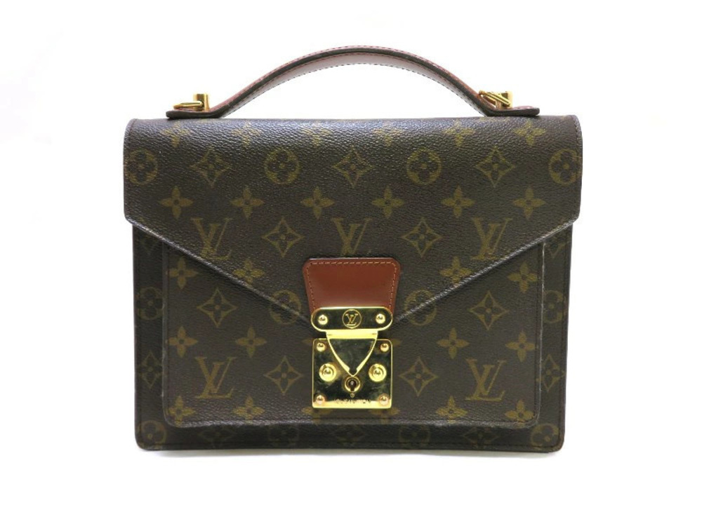 LOUIS VUITTON Monceau Monogram Shoulder Bag
